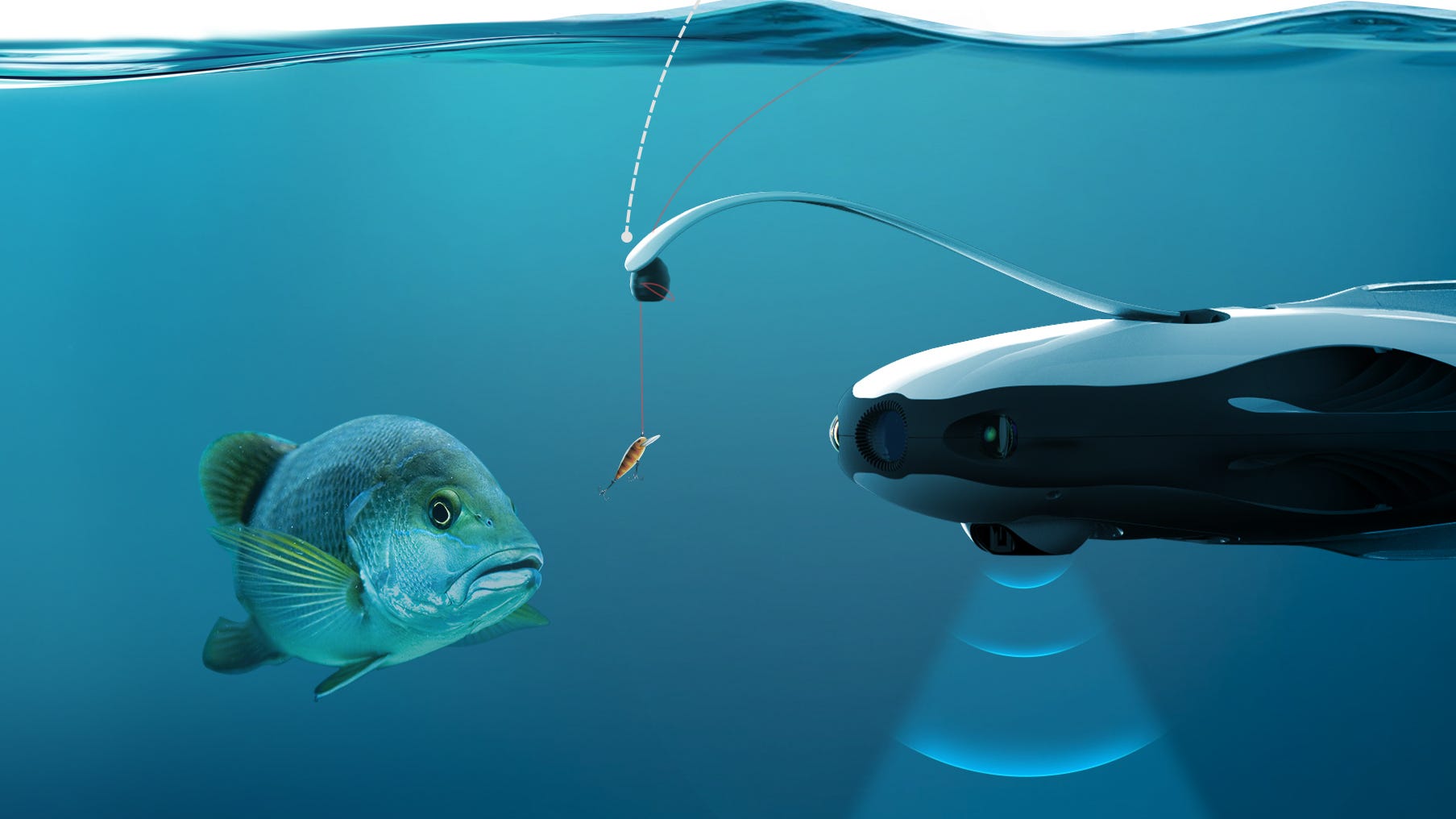 underwater drones for fishing